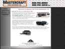 Website Snapshot of Mastercraft Truck Equipment, Inc.