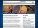 Website Snapshot of MATCOR INC