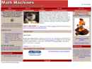 Website Snapshot of LEARNING WITH MATH MACHINES, INC.