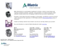 Website Snapshot of Matrix International Ltd.