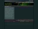 Website Snapshot of MATRIX MATERIAL HANDLING INC
