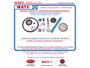 Website Snapshot of Matz Rubber Co., Inc.