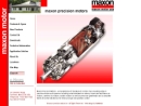Website Snapshot of Maxon Precision Motors