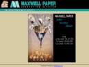 Website Snapshot of MAXWELL PAPER PRODUCTS CO