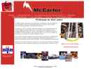 Website Snapshot of MCCARTER ELECTRICAL COMPANY