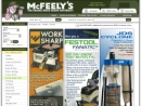 Website Snapshot of McFeely's Square Drive Screws