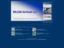 Website Snapshot of McGill AirSeal, LLC