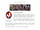 Website Snapshot of McGilvra Engineering