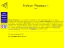 Website Snapshot of Nelson Research