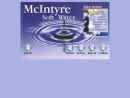 MCINTYRE SOFTWATER SERVICE