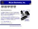 Website Snapshot of McLan Electronic, Inc.