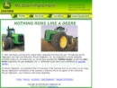 Website Snapshot of McLean Implement Inc
