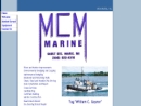 Website Snapshot of MCM MARINE INC