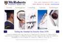 Website Snapshot of McRoberts Security Systems
