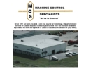 Website Snapshot of Machine Control Specialists