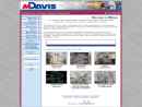 Website Snapshot of M DAVIS & SONS INC