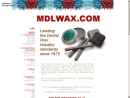 Website Snapshot of MDL Wax Products, Inc.