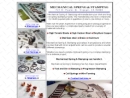 Website Snapshot of Mechanical Spring & Stamping