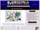 Website Snapshot of Medina Plating Corp.