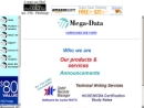 Website Snapshot of MEGA DATA SERVICES INC