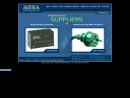 Website Snapshot of MEGA ELECTRONICS INC