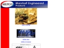 Website Snapshot of Marshall Engineered Products Company