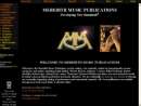 Website Snapshot of MEREDITH MUSIC PUBLICATIONS