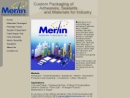 Website Snapshot of Merlin Packaging Technologies