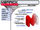 Website Snapshot of Merrick Graphics