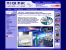 Website Snapshot of Merrimac Industrial Sales