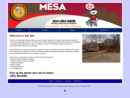 Website Snapshot of MESA PLUMBING & MECHANICAL, INC