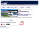 Website Snapshot of Mesta Electronics, Inc.