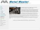 Website Snapshot of Metal Master Sales Corp.