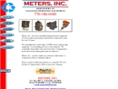 Website Snapshot of Meters, Inc.