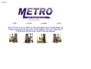 Website Snapshot of METRO LIFT TRUCK SERVICE, INC.