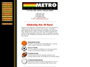 Website Snapshot of Metro Industries, Inc.