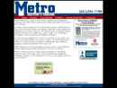 Website Snapshot of Metropolitan Heating & Cooling, Inc.