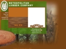 Website Snapshot of Metropolitan Lumber Company