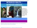 Website Snapshot of Metroplex Health and Nutrition Services, Inc.