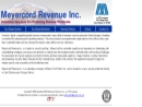 Website Snapshot of Meyercord Revenue