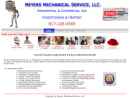 Website Snapshot of MEYERS MECHANICAL SERVICE LLC