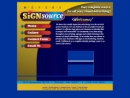 Website Snapshot of Meyers Signsource