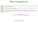 Website Snapshot of Meyer's Turf LLC