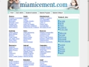 Website Snapshot of Miami Cement Products, Inc.