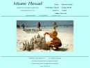 Website Snapshot of MIAMI THREAD INC