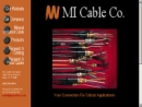 Website Snapshot of M. I. CABLE COMPANY INC