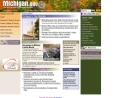Website Snapshot of Michigan Department of Trans