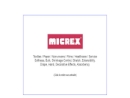 Website Snapshot of Micrex Corp.