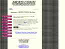 Website Snapshot of MICRO-COMM INC