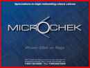 Website Snapshot of MicroCHEK